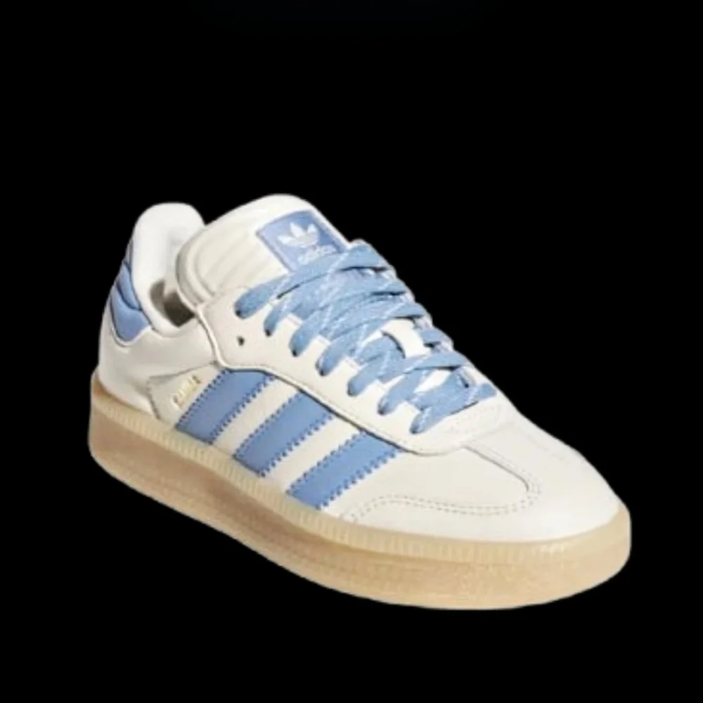 Adidas Samba XLG Mens Size 11 Cream Wonder White Ash Blue Gum Brown